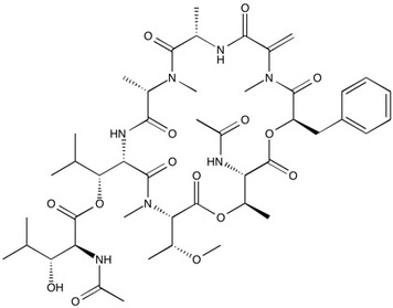 YM254890 chemical structure Focus Biomolecules