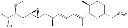 Herboxidiene chemical structure