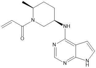 Ritlecitinib chemical structure