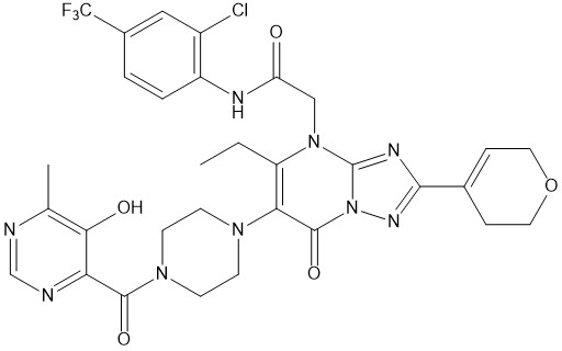 HRO761 chemical structure