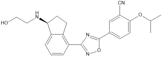 Ozanimod chemical structure