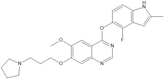 Cediranib chemical structure