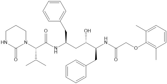 Lopinavir chemical structure