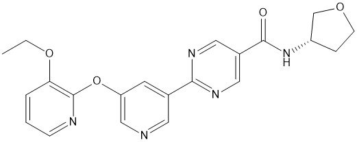 Ervogastat chemical structure