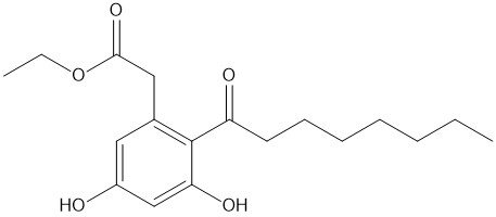 Cytosporone B chemical structure