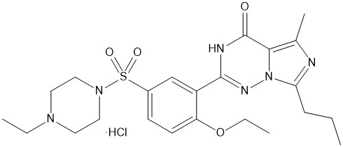 Vardenafil chemical structure