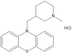 Mepazine chemical structure