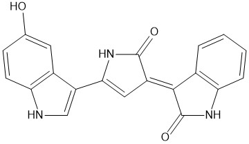 Violacein chemical structure